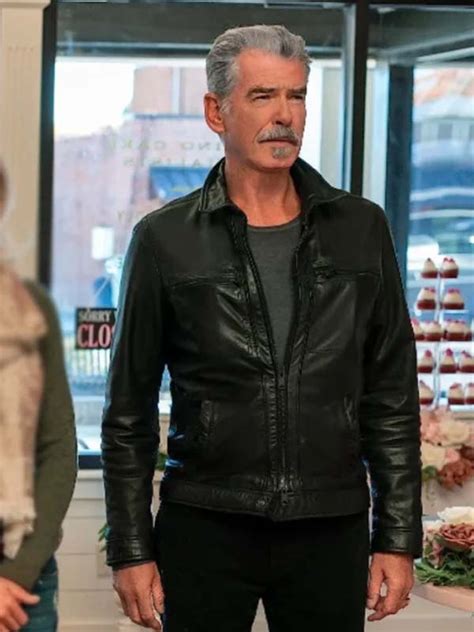 jacket burberry pierce brosnan|pierce brosnan clothing.